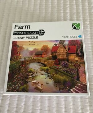 Farm 1000-Piece Jigsaw Puzzle 2.3FT X 1.6FT